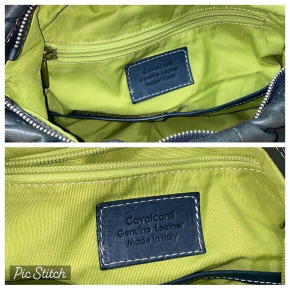 Cavalcanti shoulder bag blue/gray - Picture 6 of 12